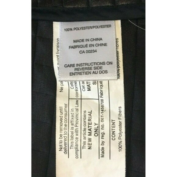 Baia Women's Jacket Black Size 2 Designer 3/4 Sleeve Full Zip Quilted Effect - Picture 10 of 13